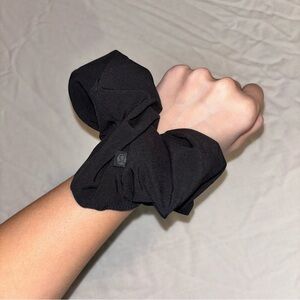Lululemon Large Black Hair Scrunchie